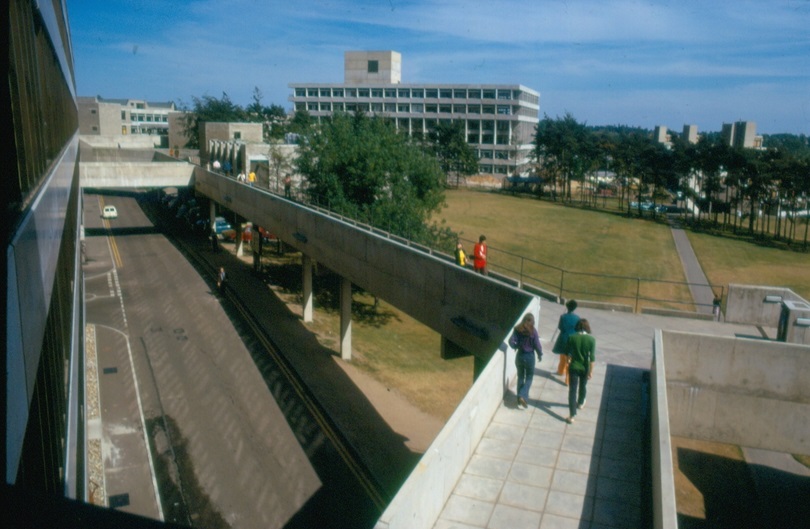 High level walkway at UEA